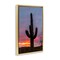 Stupell Industries Arizona Cactus at Sunset Floating Frame, design by Jeff Poe Photography